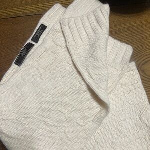 Coach wool and angora scarf